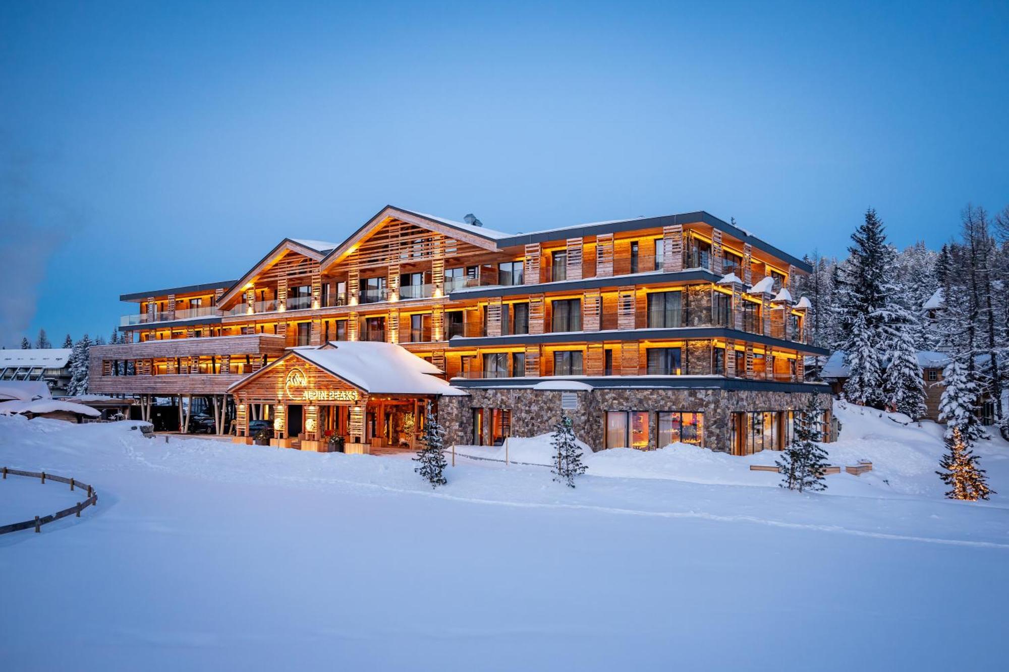 Hotel Alpin Peaks Turracher Hohe Exterior foto